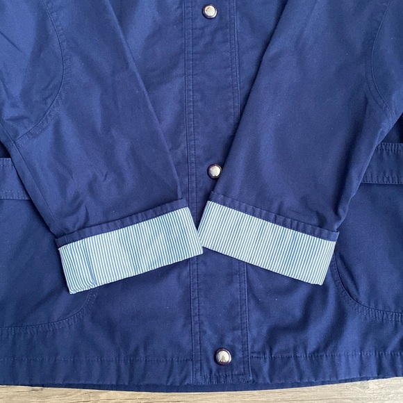 Mackintosh Womens’s Blue Hooded Rain Jacket Size M - Picture 6 of 7